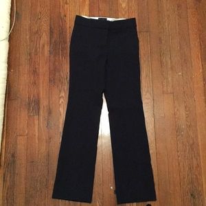 JCrew Edie Trouser, Navy, size 0